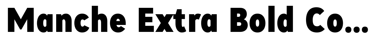 Manche Extra Bold Condensed